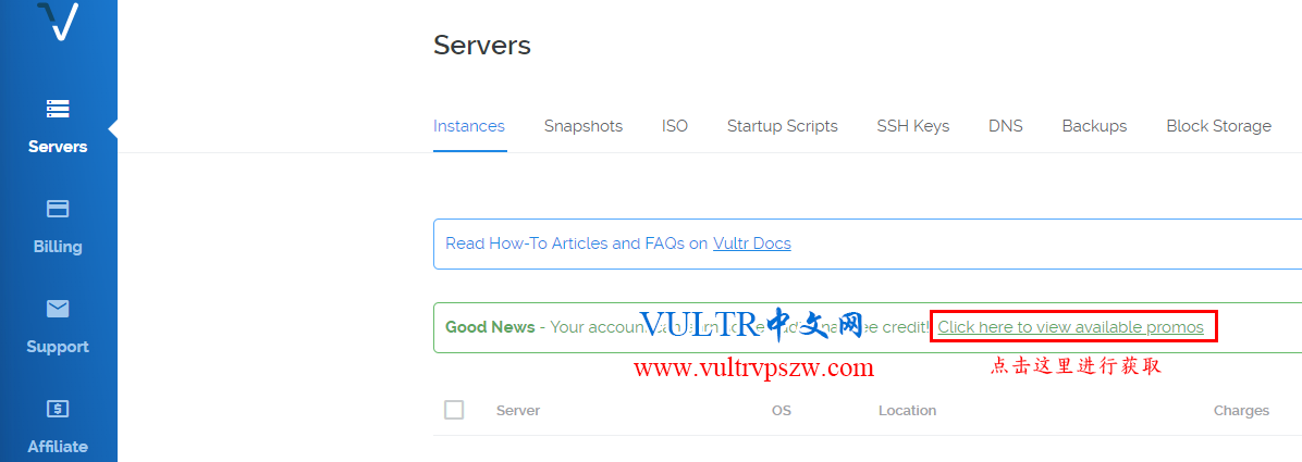 Vultr免费领取3美元方法