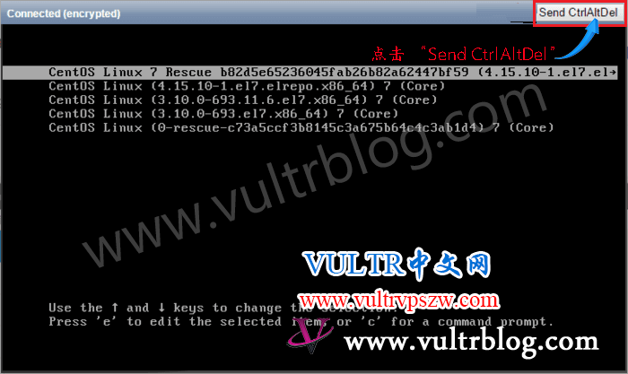 Vultr（CentOS 6 / CentOS 7）系统下修改 Root 密码教程