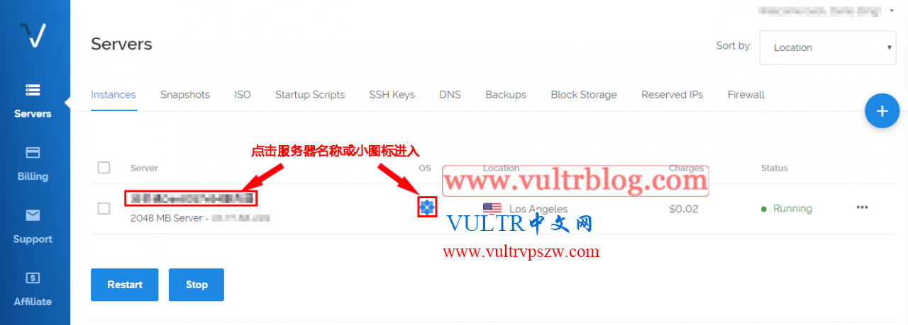 Vultr备份-利用Vultr快照Snapshots进行数据备份