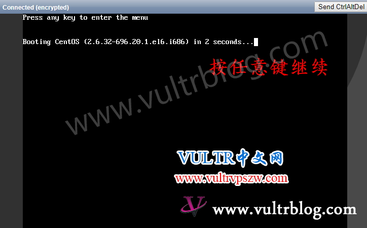 Vultr（CentOS 6 / CentOS 7）系统下修改 Root 密码教程