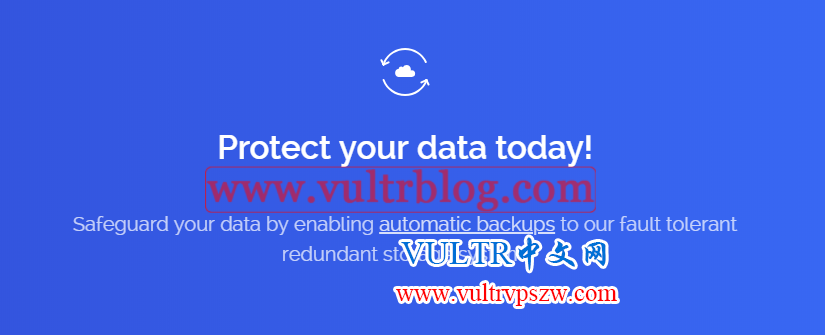Vultr自动备份功能上线，限时8折优惠