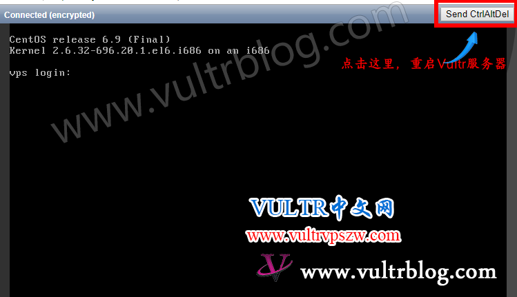 Vultr（CentOS 6 / CentOS 7）系统下修改 Root 密码教程